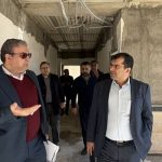 نظارت مدیرکل راه و شهرسازی گلستان بر پروژه احداث ساختمان ثبت اسناد مینودشت