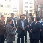 بازدید معاون مسکن وزیر راه و شهرسازی از طرح‌های نهضت ملی مسکن قم