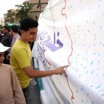 خلیج تاابد فارس؛ ثبت وفاداری امام رضایی‌ها به خلیج‌فارس با ثبت اثر انگشت + تصویر