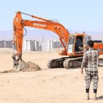 عملیات آماده‌سازی سایت ۳۷۰ هکتاری کوی ارم در زنجان آغاز شد