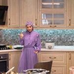 چیدمان مجلل خانه حوریه مقدم؛ خصوصا آن فرش اصیل