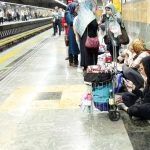 پایان دستفروشی اتباع در مترو