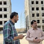 نظارت میدانی مدیرکل راه و شهرسازی بر پروژه ۲۱۰ واحدی نهضت ملی مسکن گنبد کاووس