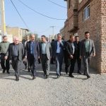 بازدید مدیرعامل شرکت بازآفرینی شهری ایران از پروژه‌های بازآفرینی اهر و هریس