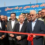 باند جدید محور سرخه-سمنان افتتاح شد