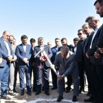آیین کلنگ‌زنی احداث ۵ باب مدرسه در سایت‌های نهضت ملی مسکن سمنان برگزار شد