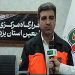 گفتگوی مدیرکل راهداری و حمل‌ونقل جاده ای استان یزد برای حمل و نقل زائران اربعین حسینی به مرزهای مهران، شلمچه و چذابه