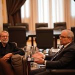 دیدار لاریجانی با نخست وزیر لبنان | تصاویر