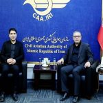 دیدار رئیس سازمان هواپیمایی کشوری با استاندار کردستان