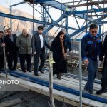 بازدید وزیر راه و شهرسازی از کنارگذر آزادراه شمالی کرج