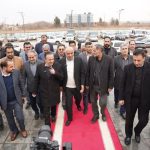 وزیر تعاون، کار و رفاه اجتماعی وارد قزوین شد