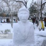 تصاویر: جشن آدم برفی در همدان