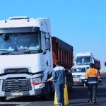 ویدئو | اجرای عملیات روکش آسفالت محور شهربابک–سیرجان