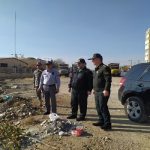 بازدید میدانی فرمانده یگان حفاظت سازمان ملی زمین و مسکن از اراضی ملی همدان