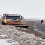 اجرای عملیات برف‌روبی ۲۱۰۰ کیلومتر در جاده‌های استان آذربایجان شرقی
